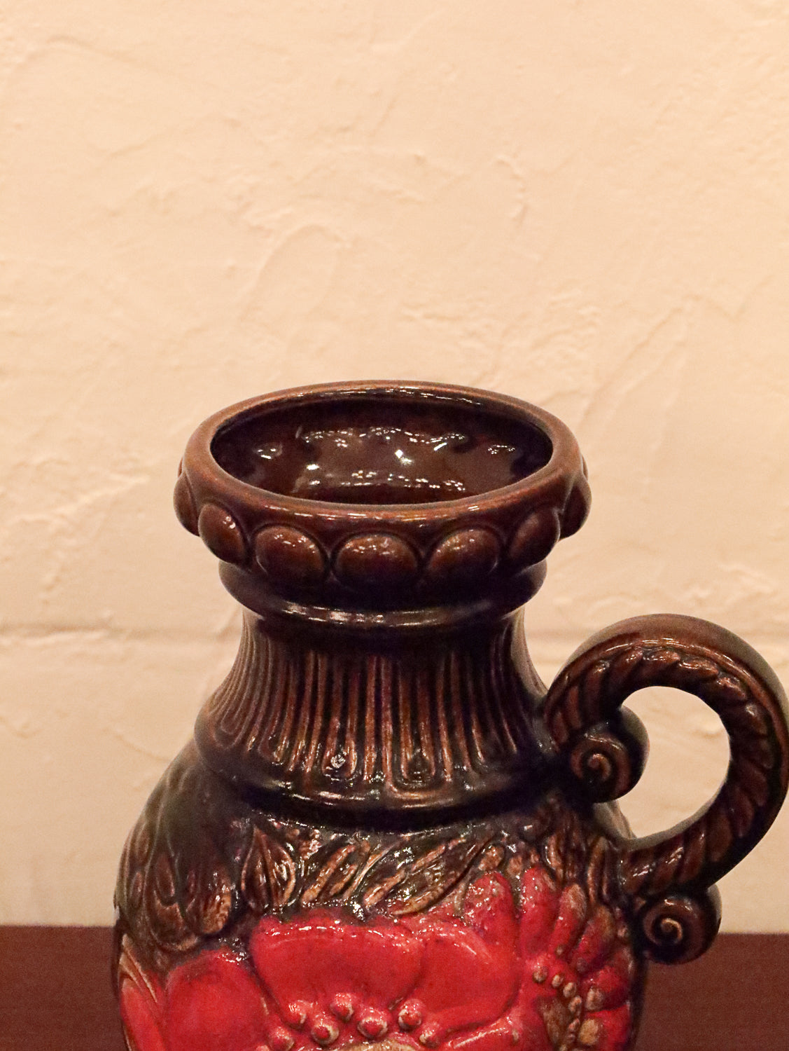 Scheurich 487-28 - West Germany - Fat Lava - セラミックフラワーベース - cerote antiques