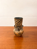 Fat Lava<br>セラミック フラワーベース<br> West Germany <br>cerote antiques
