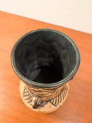Fat Lava<br>セラミック フラワーベース<br> West Germany <br>cerote antiques