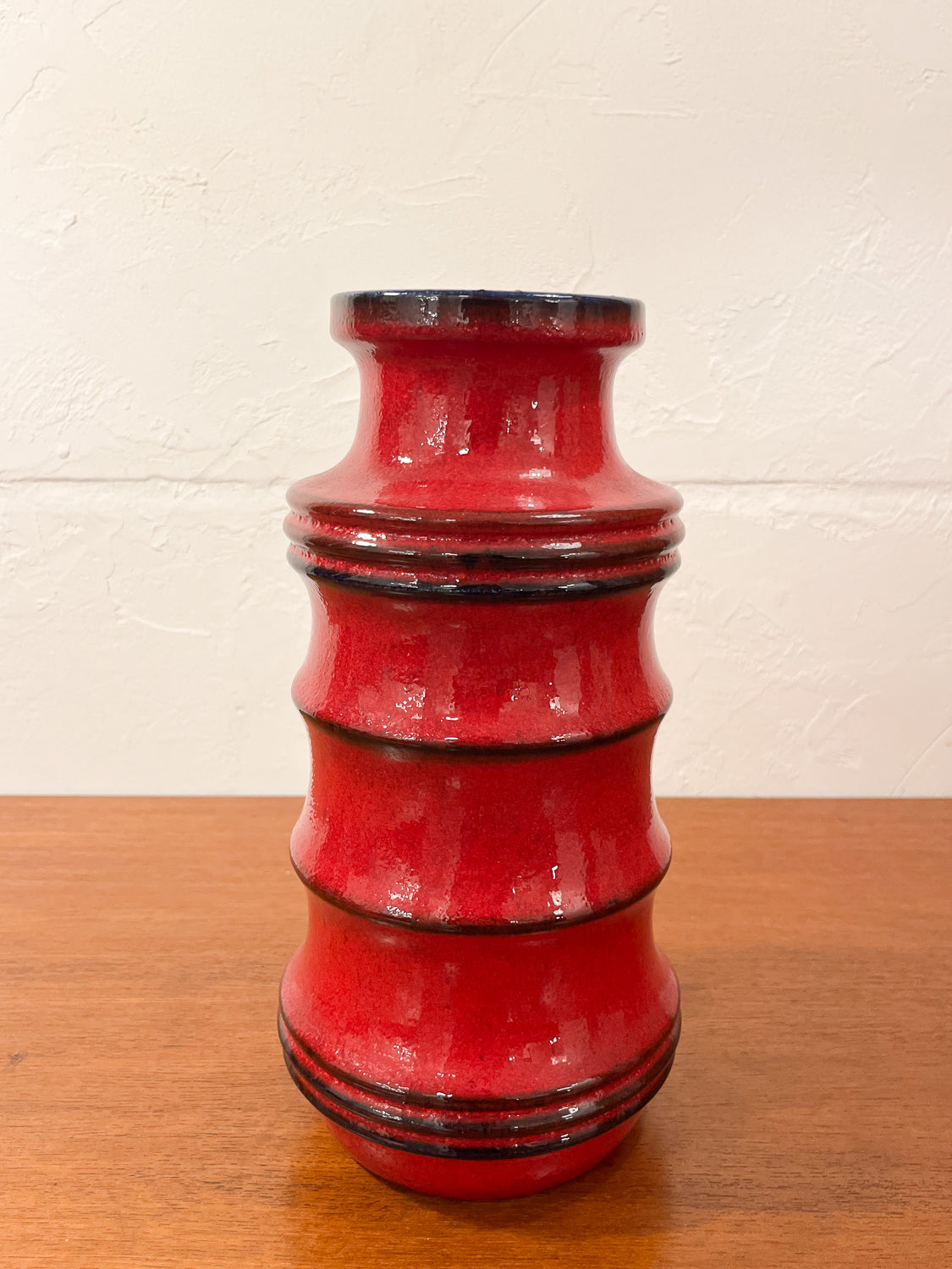 Scheurich - セラミック フラワーベース - West Germany - cerote antiques