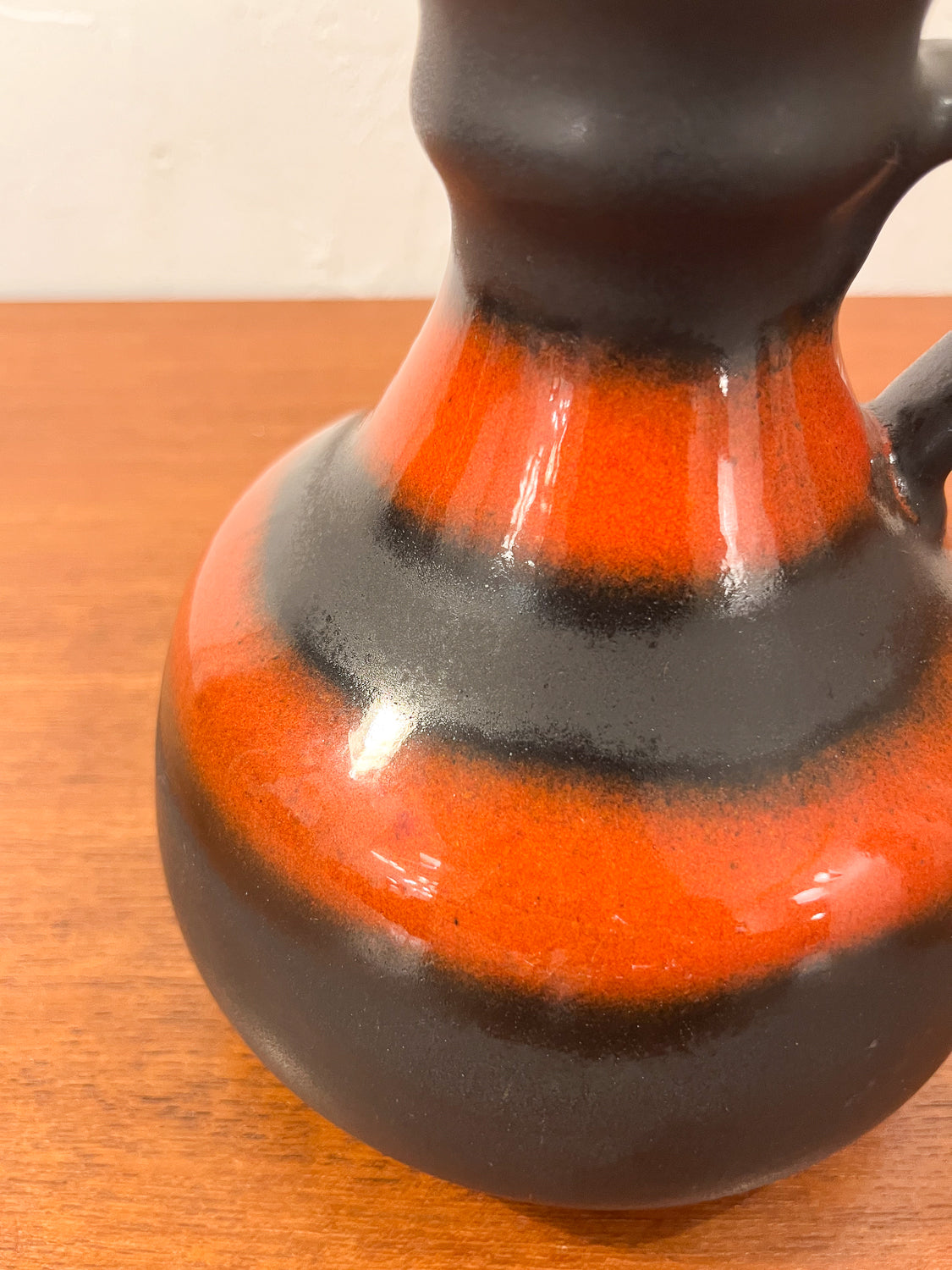 Fat Lava - セラミック フラワーベース - 1960's-1970's , West Germany - cerote antiques