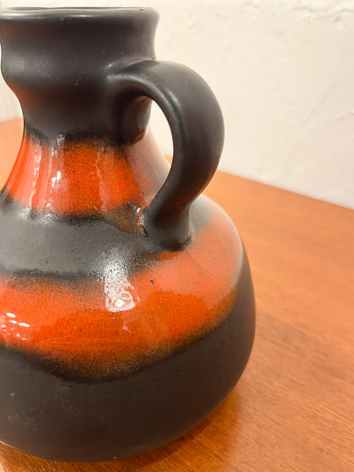 Fat Lava - セラミック フラワーベース - 1960's-1970's , West Germany - cerote antiques