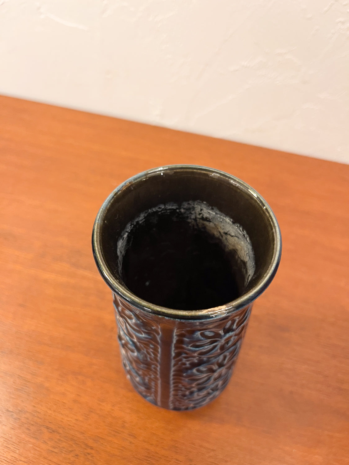 Bay Keramik 969/17 - Fat Lava - セラミック フラワーベース - West Germany - cerote antiques