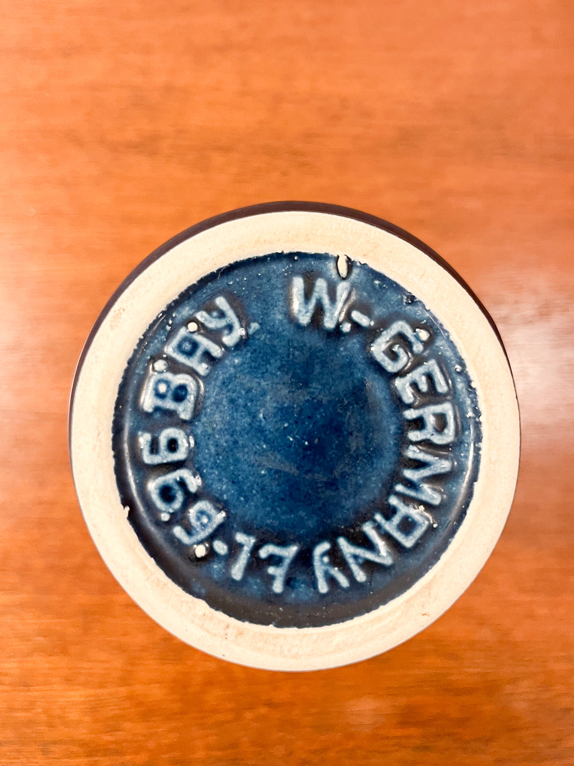 Bay Keramik 969/17 - Fat Lava - セラミック フラワーベース - West Germany - cerote antiques