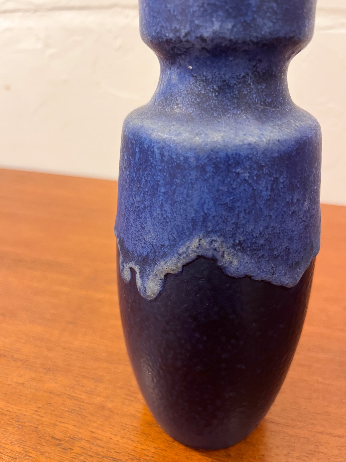 Fat Lava - セラミック フラワーベース - West Germany - cerote antiques