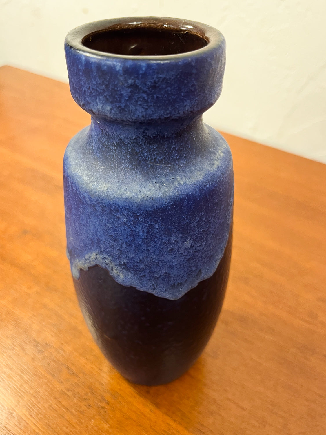 Fat Lava - セラミック フラワーベース - West Germany - cerote antiques