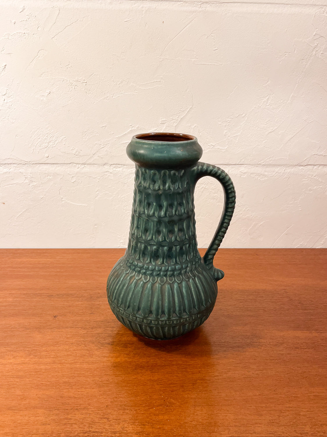 Fat Lava - セラミック フラワーベース - West Germany - cerote antiques
