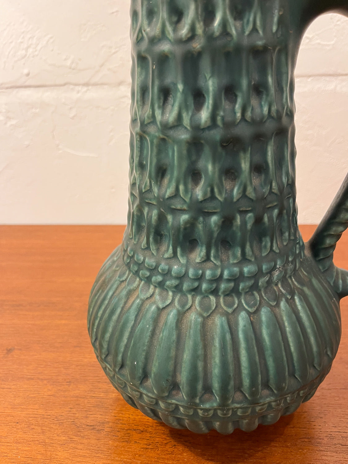 Fat Lava - セラミック フラワーベース - West Germany - cerote antiques