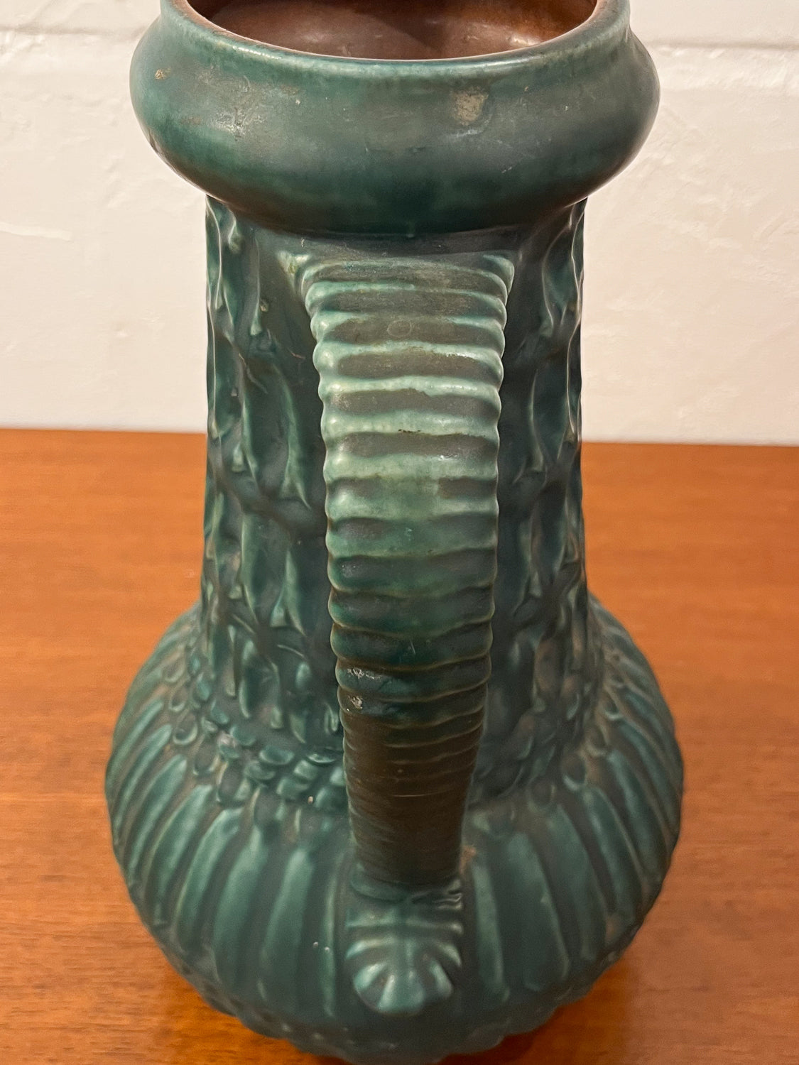 Fat Lava - セラミック フラワーベース - West Germany - cerote antiques