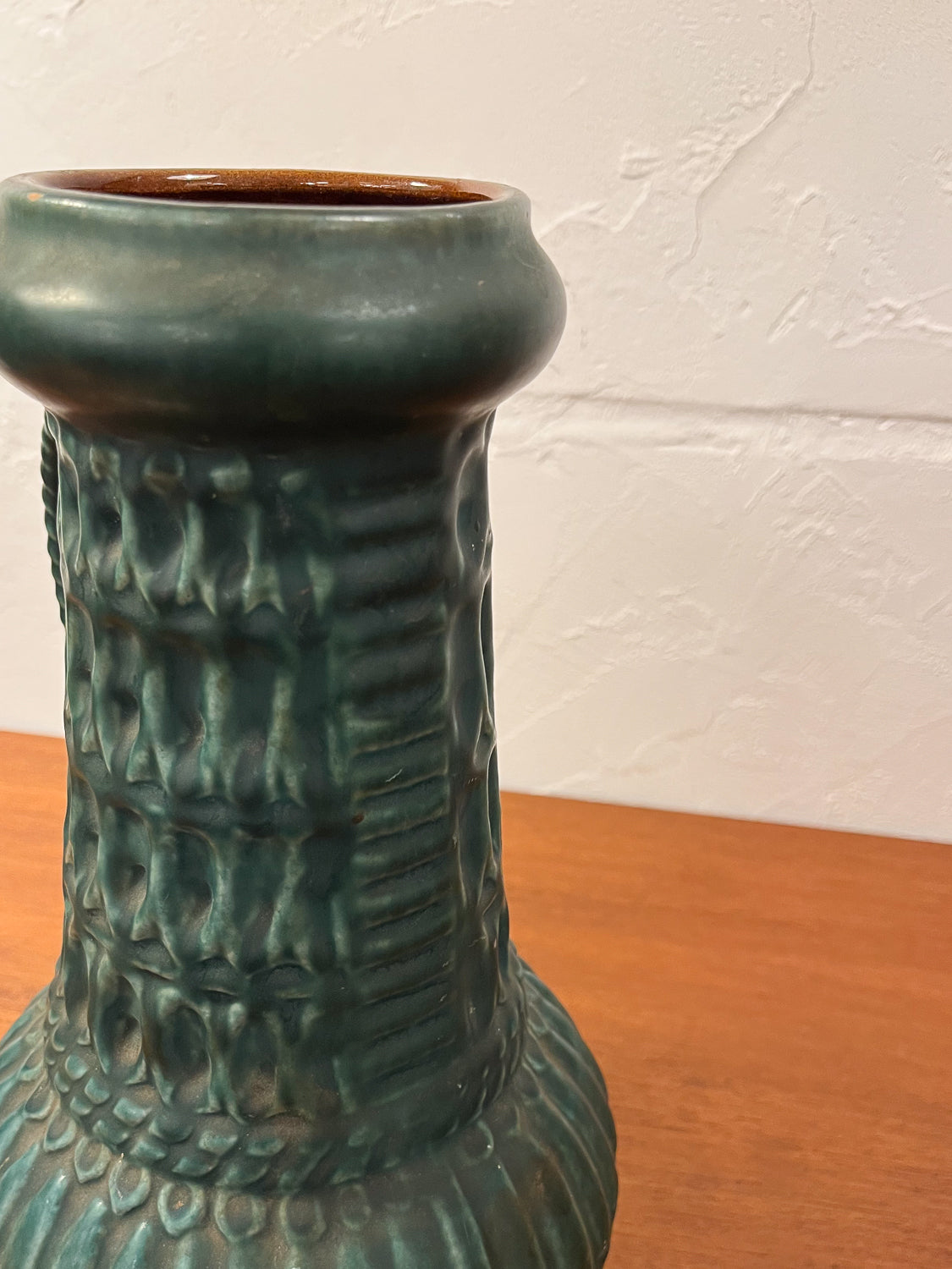 Fat Lava - セラミック フラワーベース - West Germany - cerote antiques