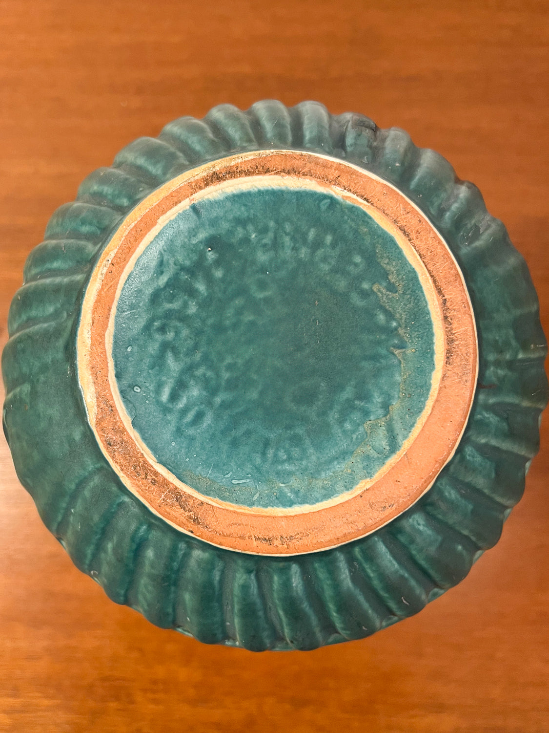 Fat Lava - セラミック フラワーベース - West Germany - cerote antiques