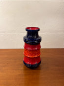 Scheurich <br>Fat Lava <br>セラミック フラワーベース <br>West Germany <br>cerote antiques