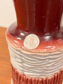 Üebelacker Keramik 1758/25 <br>Fat Lava <br>セラミック フラワーベース <br>West Germany <br>cerote antiques