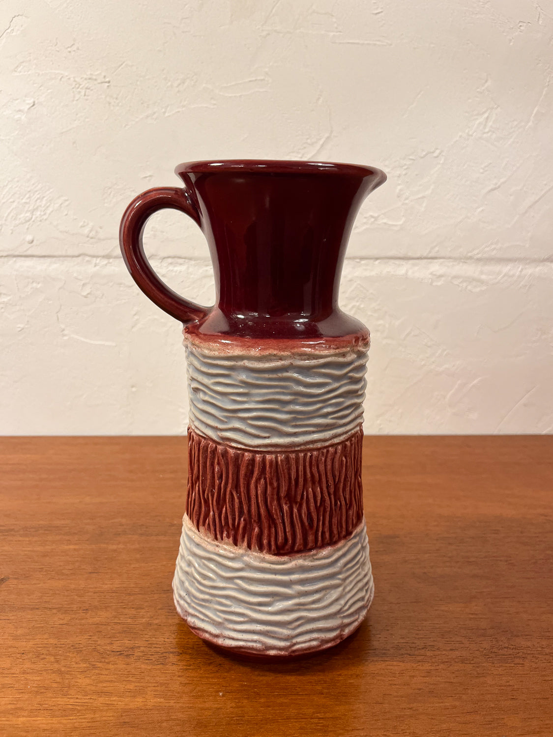 Üebelacker Keramik 1758/25 - Fat Lava - セラミック フラワーベース - West Germany - cerote antiques