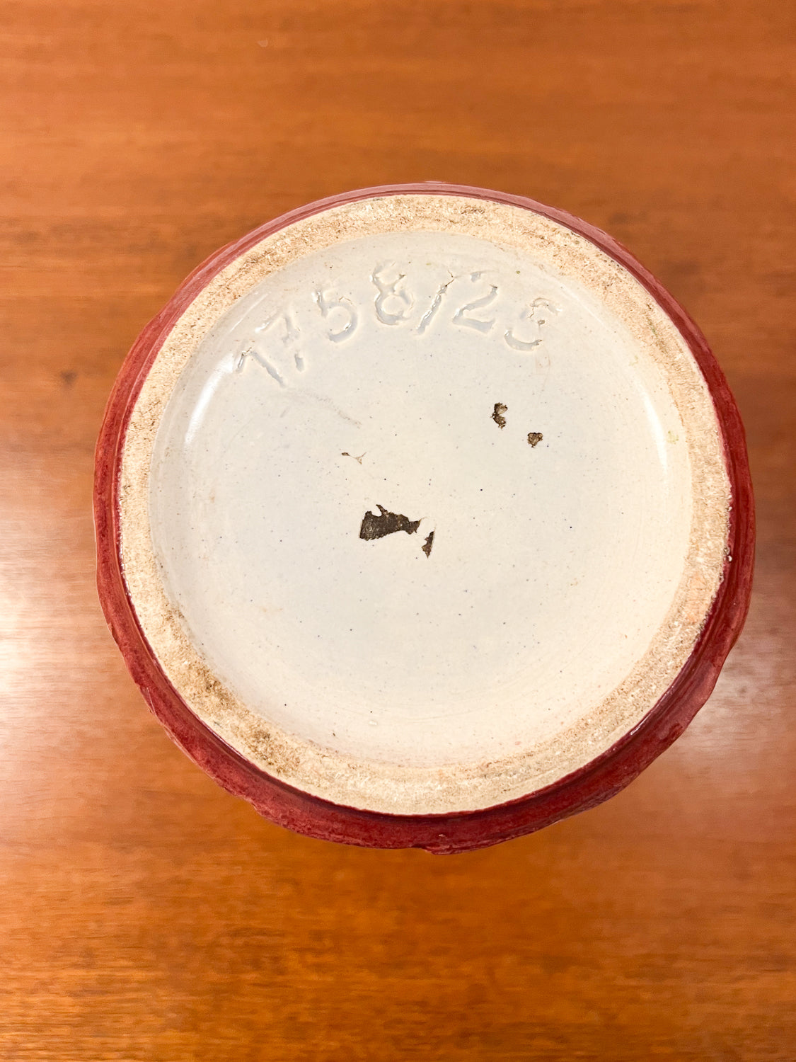 Üebelacker Keramik 1758/25 - Fat Lava - セラミック フラワーベース - West Germany - cerote antiques