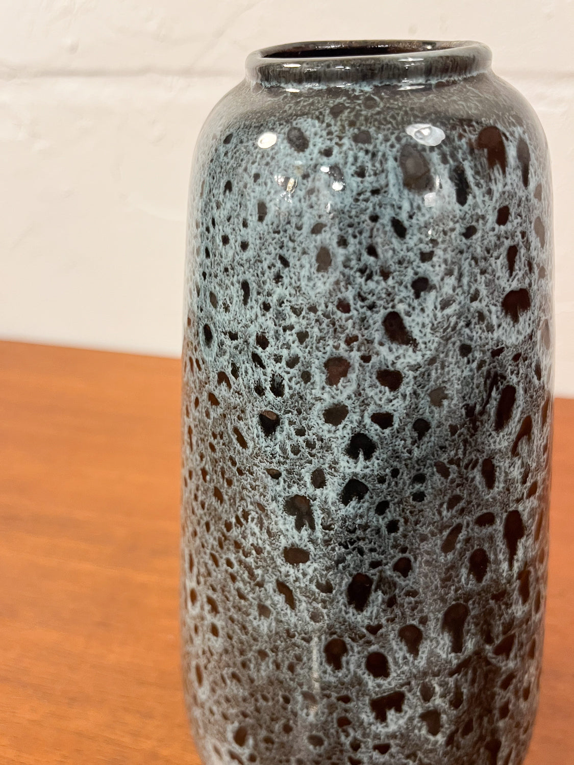 Fat Lava - セラミック フラワーベース - West Germany - cerote antiques