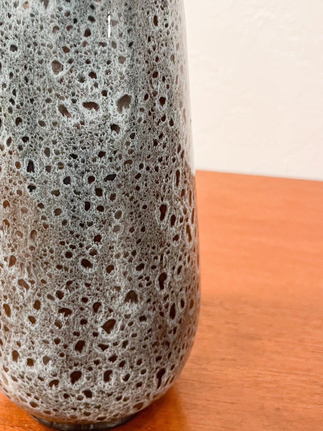 Fat Lava - セラミック フラワーベース - West Germany - cerote antiques