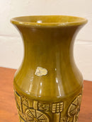 Bay Keramik 954/30 <br>Fat Lava <br>セラミック フラワーベース <br>West Germany <br>cerote antiques
