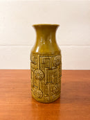 Bay Keramik 954/30 <br>Fat Lava <br>セラミック フラワーベース <br>West Germany <br>cerote antiques