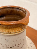 Üebelacker Keramik 1809/25 <br>Fat Lava <br>セラミック フラワーベース <br>1960's-1970's , West Germany <br>cerote antiques