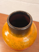 Fat Lava <br>セラミック フラワーベース <br> West Germany <br>cerote antiques