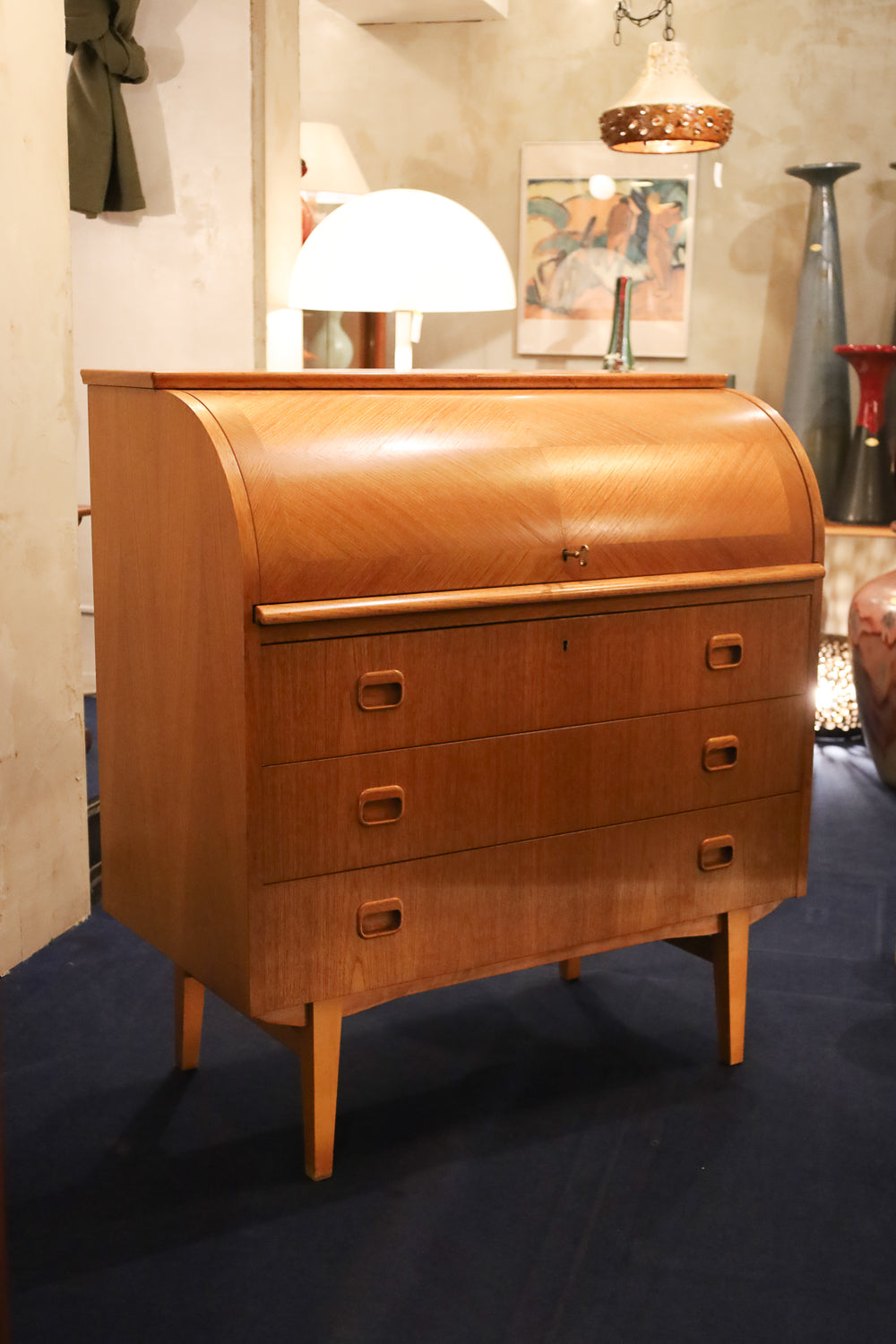 Svenska Möbelfabrikerna i Bodafors - ビューロー - 1950's-60's Sweden - cerote antiques