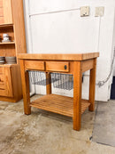 ウッドワークテーブル <br>cerote antiques