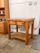 ウッドワークテーブル <br>cerote antiques
