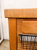 ウッドワークテーブル <br>cerote antiques