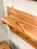 ウッドウォールラック <br>cerote antiques
