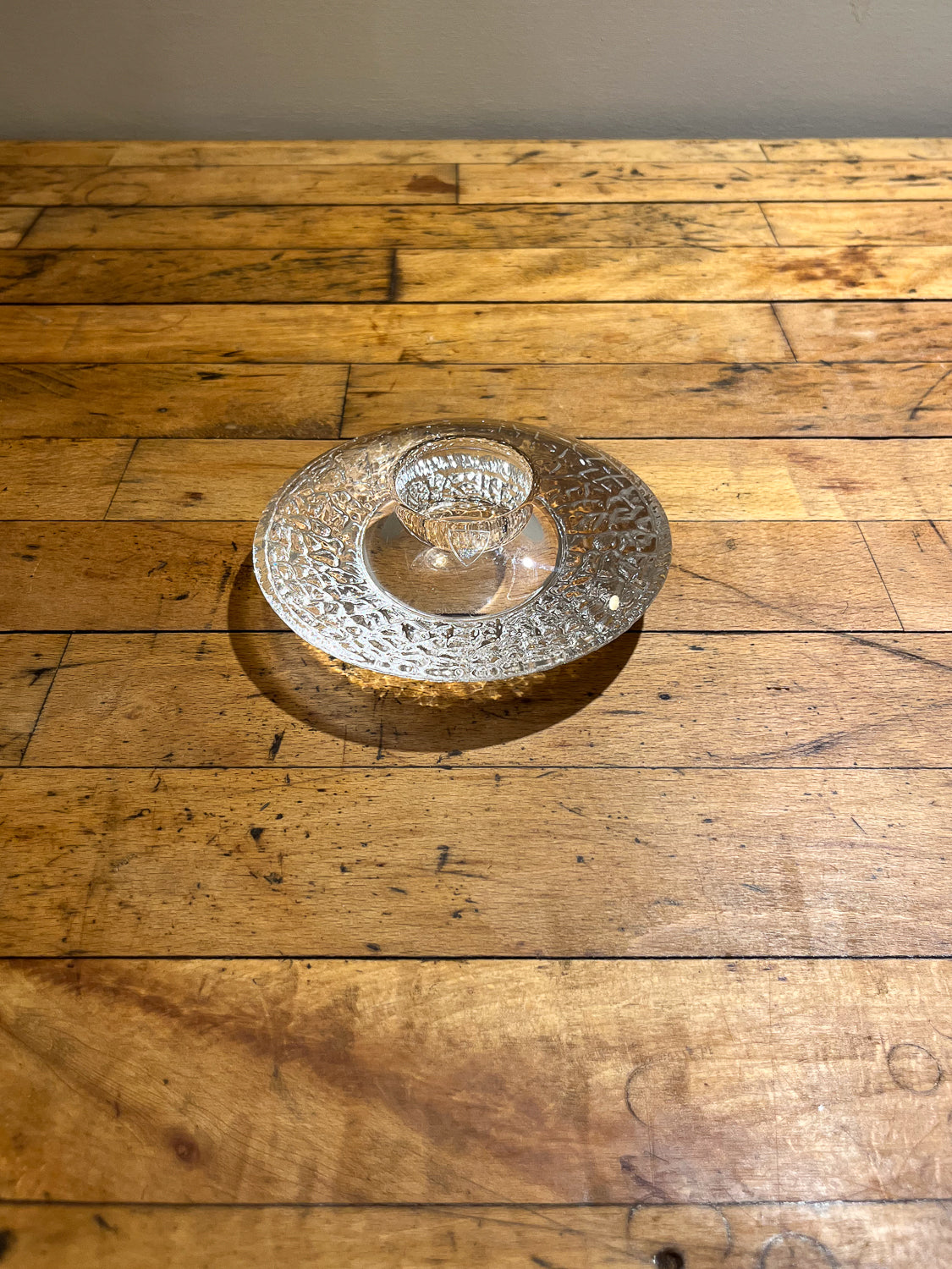 Orrefors - ガラス キャンドルホルダー - Sweden - cerote antiques