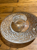 Orrefors <br>ガラス キャンドルホルダー  <br>Sweden <br>cerote antiques