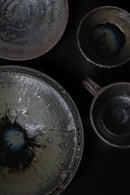 小野 象平<br>黒化粧 そば猪口<br>大阪店 - ヴィンテージ SHARK ATTACK