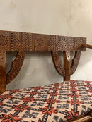 モンクベンチ <br> 1930‘s Sweden <br> cerote antiques - ヴィンテージ SHARK ATTACK