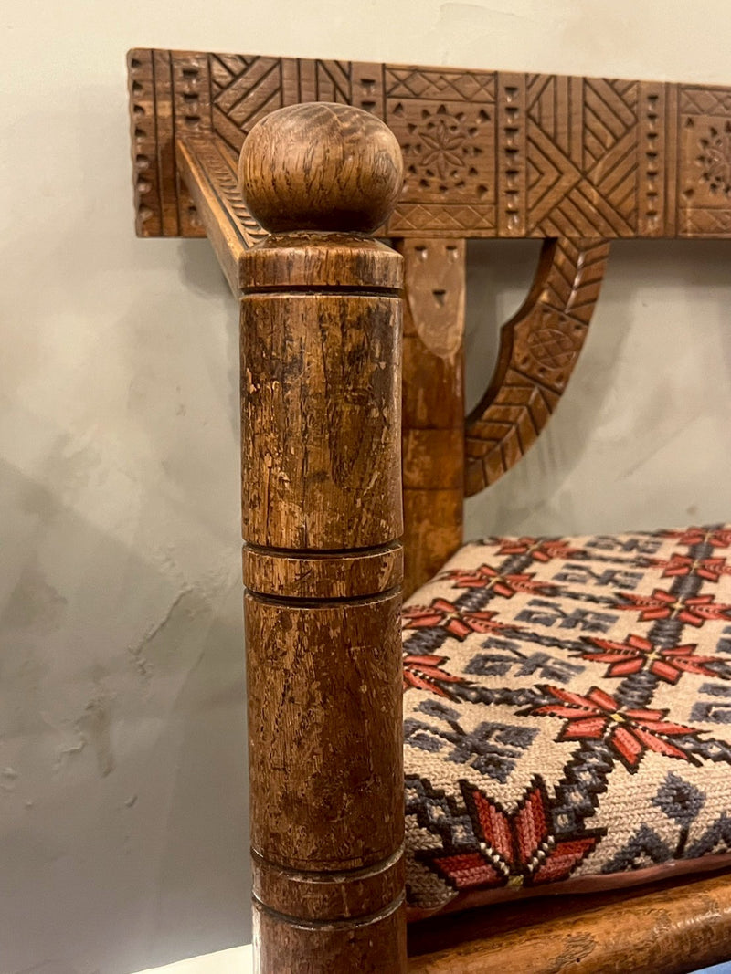 モンクベンチ <br> 1930‘s Sweden <br> cerote antiques - ヴィンテージ SHARK ATTACK