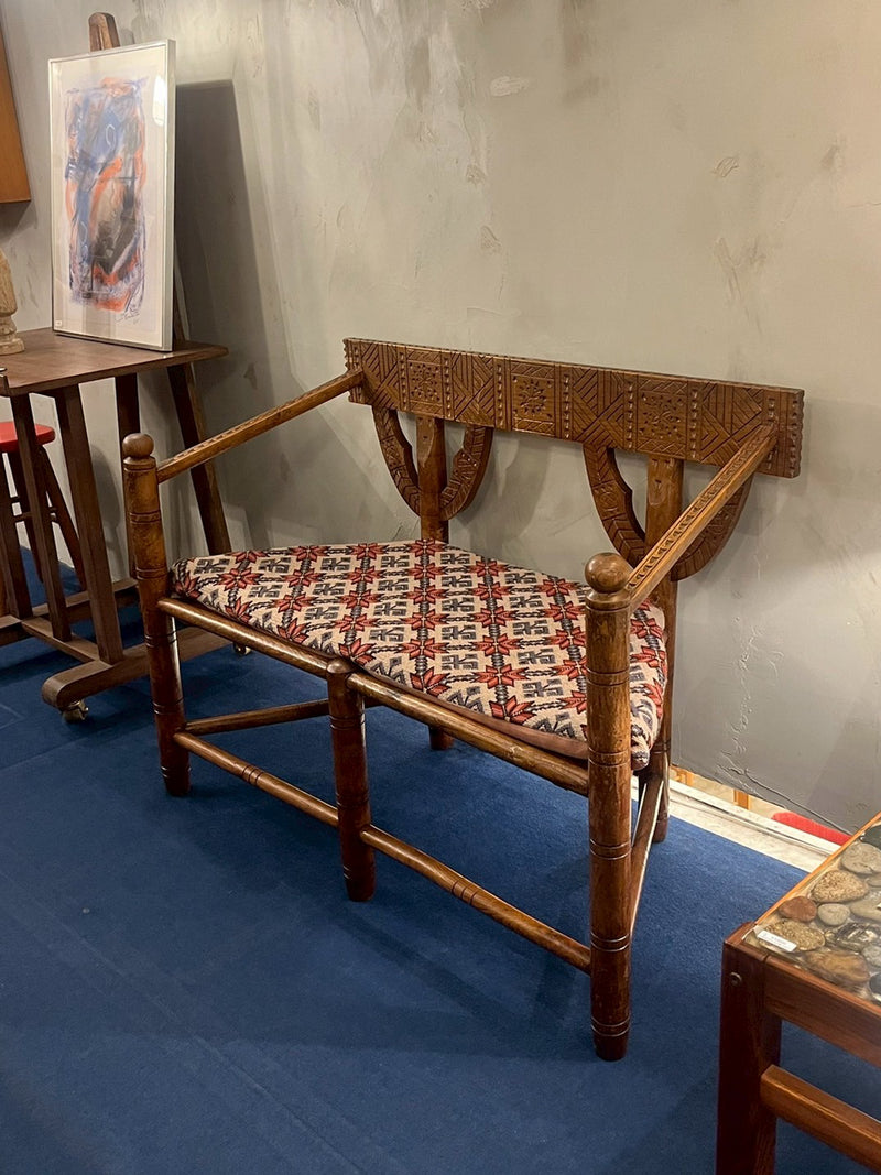 モンクベンチ <br> 1930‘s Sweden <br> cerote antiques - ヴィンテージ SHARK ATTACK