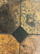 オークウッド タイルトップテーブル <br> cerote antiques - ヴィンテージ SHARK ATTACK