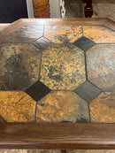 オークウッド タイルトップテーブル <br> cerote antiques - ヴィンテージ SHARK ATTACK