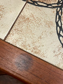 Møbelfabrikken Toften, Paul Hermann Poulsen<br> タイルトップコーヒーテーブル <br> 1970's,Denmark <br> cerote sntiques