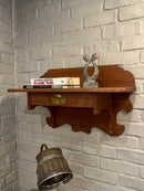 ウッドウォールシェルフ <br> cerote antiques