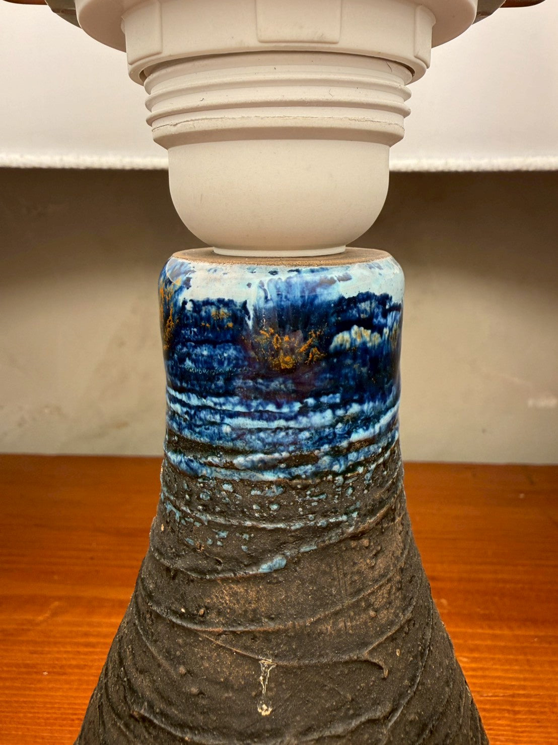 Tilgmans Keramik - セラミックテーブルランプ - 1960's-1970's , Sweden - cerote antiques
