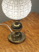 LUSTY K.P. <br> ガラステーブルランプ <br> Czechoslovakia , 1970‘s <br> cerote antiques