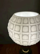 LUSTY K.P. <br> ガラステーブルランプ <br> Czechoslovakia , 1970‘s <br> cerote antiques