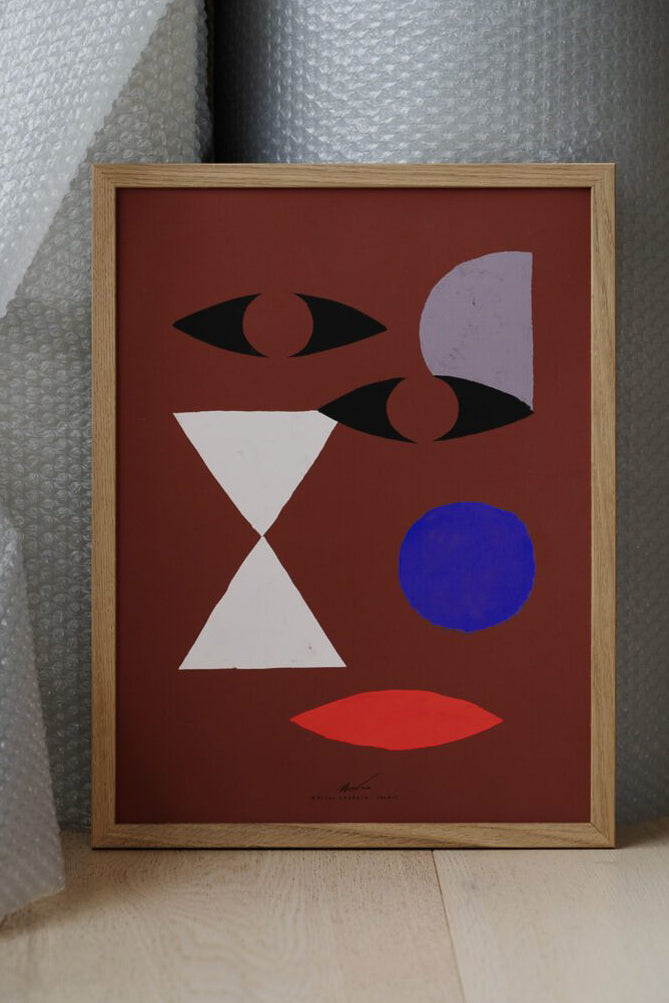 TPC116 Abstract Face 50×70 , 70×100<br>bob's box・reload・大阪店