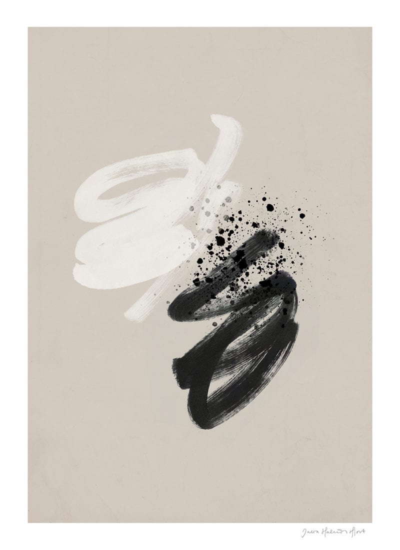 The poster club , Julia Hallström Hjort - "Moshi Moshi" 50×70 - Denmark
