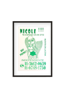 Printed matter<br>PM17 Culo Card (Green)<br>大和店 - ヴィンテージ SHARK ATTACK