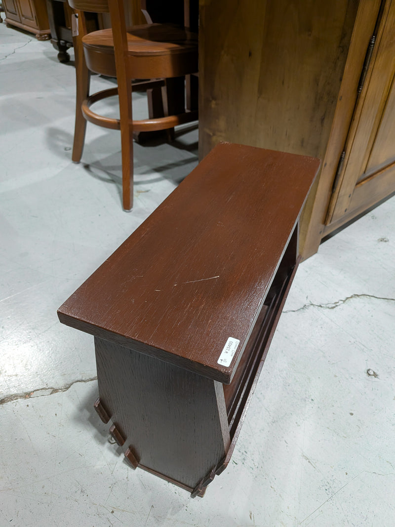 ウッド マガジンラック <br> 大和店 - ヴィンテージ SHARK ATTACK