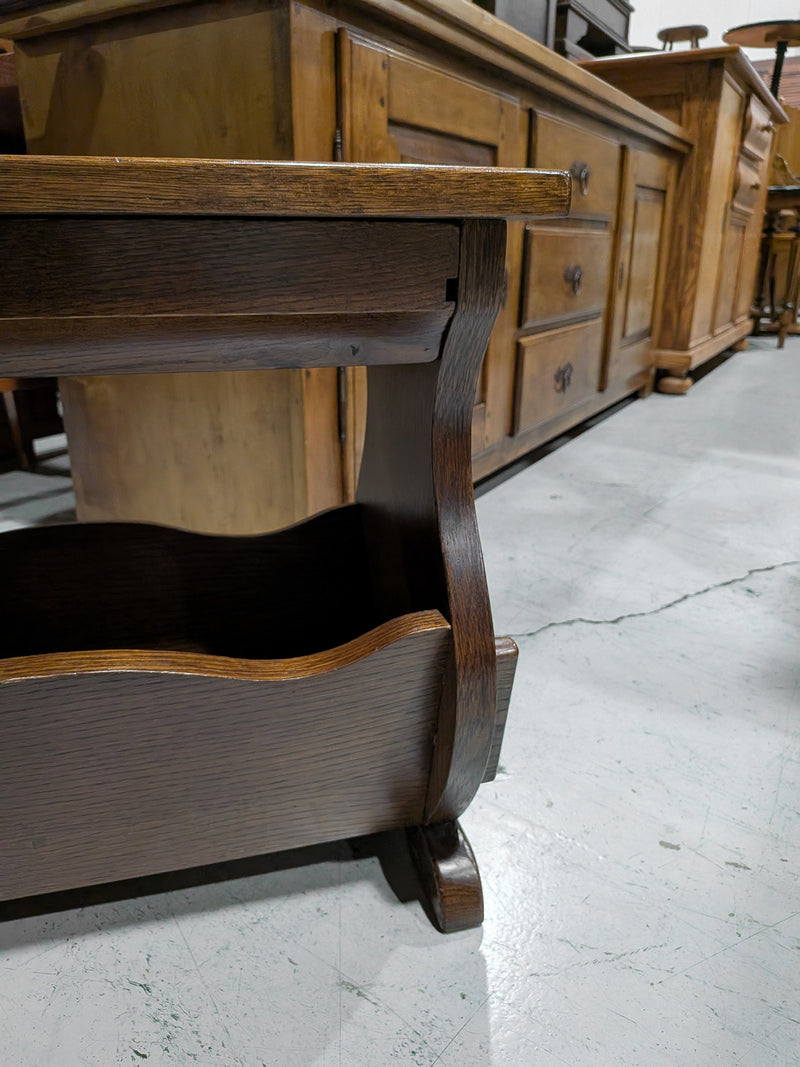 ウッド ナイトスタンド/マガジンラック <br> 大和店 - ヴィンテージ SHARK ATTACK