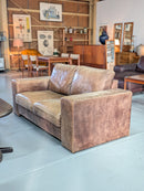 2シーター レザーソファ <br>TAMAGAWA BASE