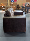 2シーター レザーソファ <br>TAMAGAWA BASE